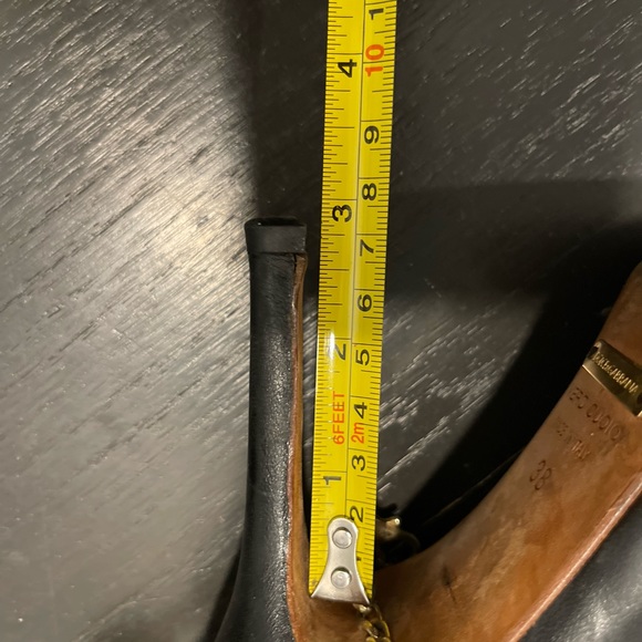 Dolce & Gabanna  Black Nappa Leather Boots         Size 8 (38 EU) - Picture 14 of 14